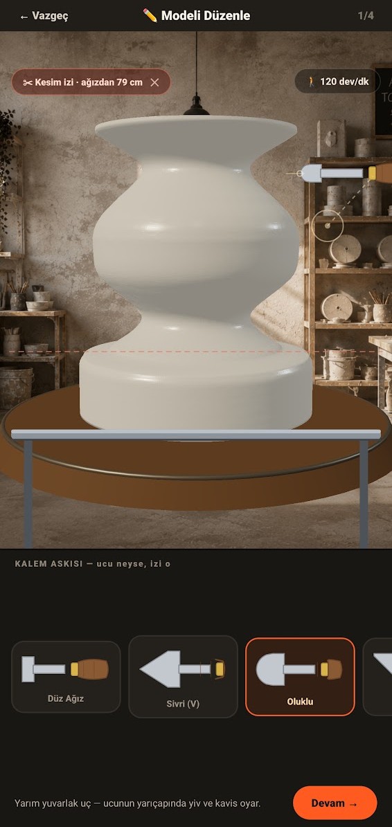 Plaster Lathe & Turning