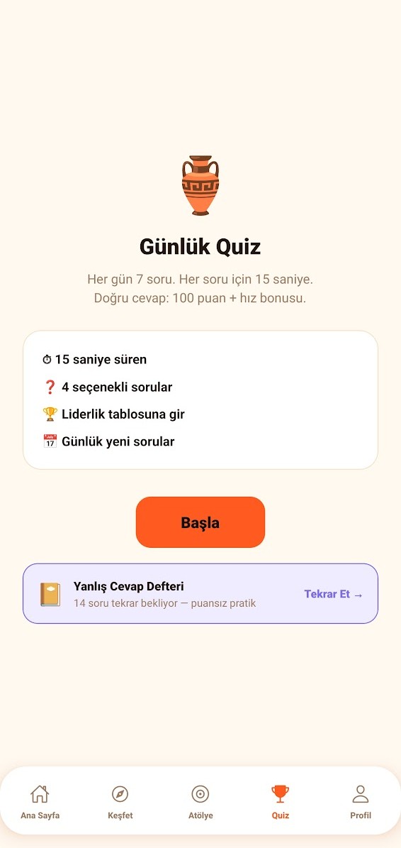 Daily Ceramic Quiz